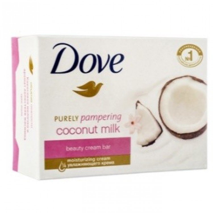 Крем-мило Dove Кокосове молочко і пелюстки жасмину 135г - image-1